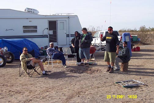 Around the camp