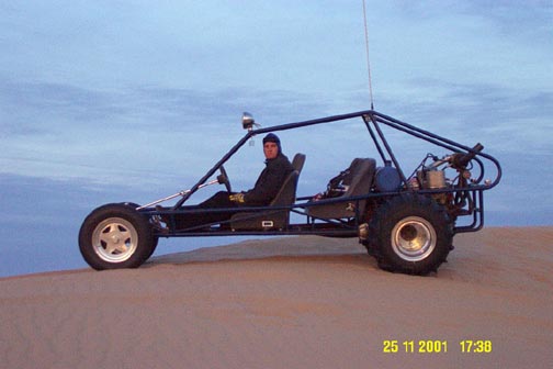 Matt in his buggy