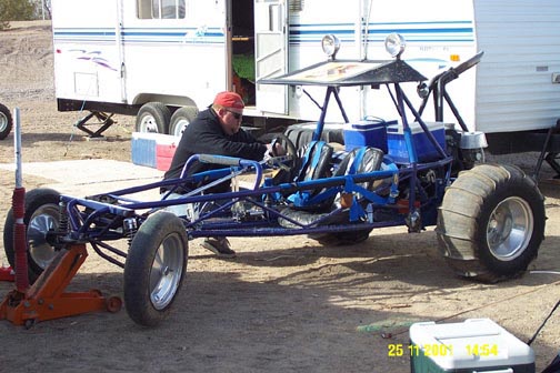 Sean working