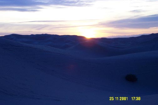 Sunset in the Dunes